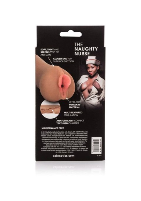 Cheap Thrills Naughty Nurse – realistyczny masturbator | Brown Skin Tone | 12 cm Cheap Thrills Naughty Nurse – realistyczny masturbator | Brown Skin Tone | 12 cm