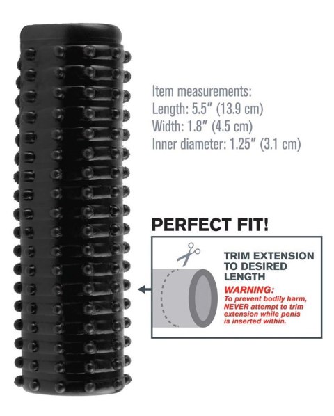 Elastyczny rękaw i masturbator 2w1 | Dłuższa erekcja, większa stymulacja