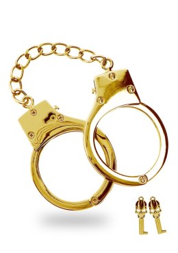 Gold Plated BDSM Handcuffs – Pozłacane kajdanki do bondage | Gold Edition