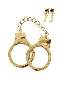 Gold Plated BDSM Handcuffs – Pozłacane kajdanki do bondage | Gold Edition Gold Plated BDSM Handcuffs – Pozłacane kajdanki do bondage | Gold Edition
