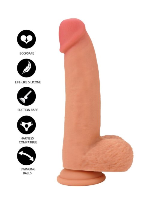 INFERNO – Realistic Dildo Liquid Silicone 19 cm | Realistyczny dildo z płynnego silikonu