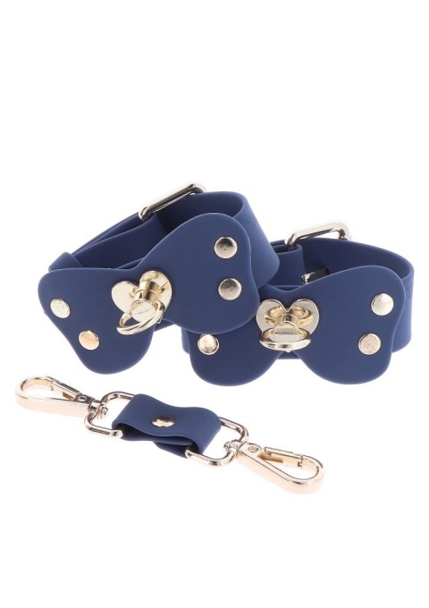 Silicone Ankle Cuffs Set Blue – Silikonowe kajdanki na kostki TABOOM | Niebieska elegancja i zmysłowa kontrola Silicone Ankle Cuffs Set Blue – Silikonowe kajdanki na kostki TABOOM | Niebieska elegancja i zmysłowa kontrola