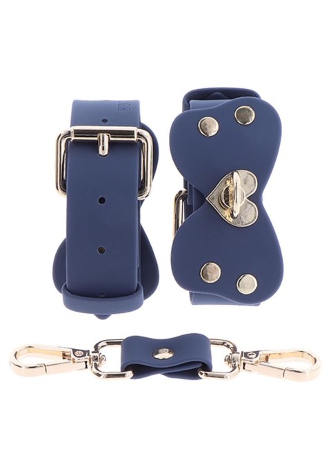 Silicone Ankle Cuffs Set Blue – Silikonowe kajdanki na kostki TABOOM | Niebieska elegancja i zmysłowa kontrola Silicone Ankle Cuffs Set Blue – Silikonowe kajdanki na kostki TABOOM | Niebieska elegancja i zmysłowa kontrola