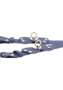 Silicone Ankle Cuffs Set Blue – Silikonowe kajdanki na kostki TABOOM | Niebieska elegancja i zmysłowa kontrola