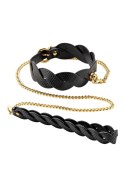 GUILTY PLEASURE LUNAR BRAIDED LEASH AND COLLAR