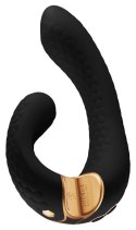 MIYO Intimate Massager Black – Luksusowy wibrator Shunga | Podwójna stymulacja punktu G i łechtaczki