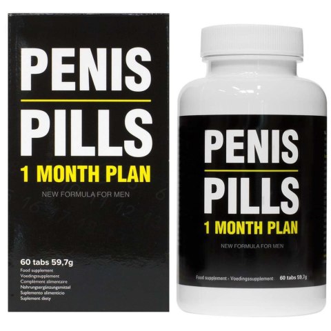 Penis Pills (1 Month) – Naturalne wsparcie męskiej potencji i energii | 60 tabletek