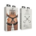Bedroom Fantasies - Bondage Cross
Wrist and Leg Cuffs Black