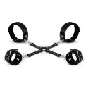 Bedroom Fantasies - Bondage Cross
Wrist and Leg Cuffs Black