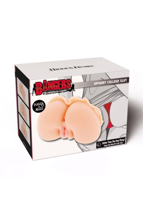 Upskirt College Slut Light skin tone