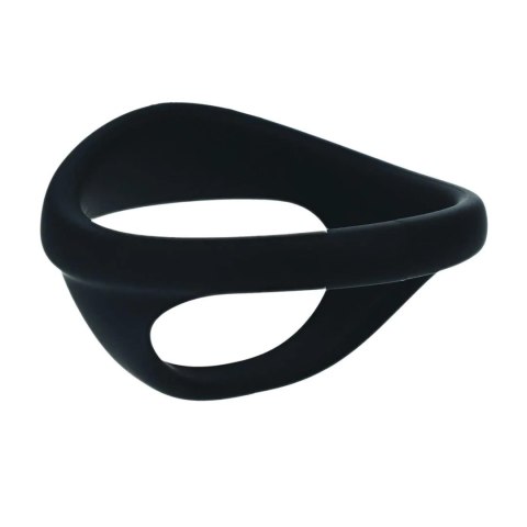 Silicone Cock and Ball Ring Set of 4 - Black