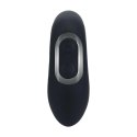 Vibrating Heating Bendable Tapping Silicone Prostate Stimulator - Black