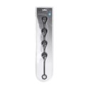 Waterdrop Silicone Anal Balls - L - 40mm - Black