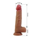 Pretty Love Wells 6.3" Silicone Dildo with Harness Briefs