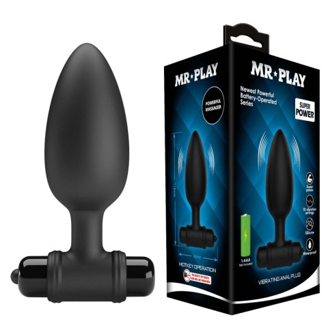 Mr. Play Vibrating Anal Plug