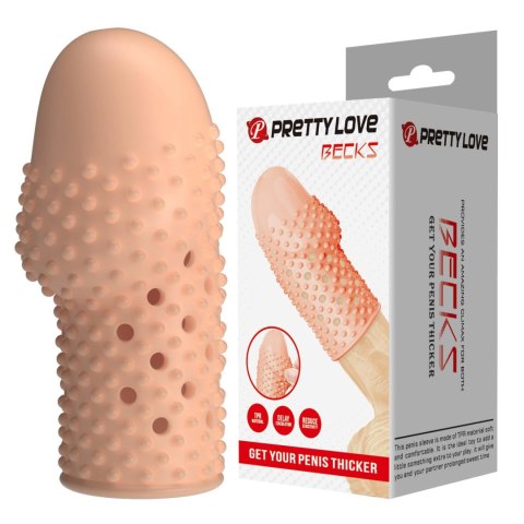 Pretty Love Penis Sleeve - Becks (Flesh)