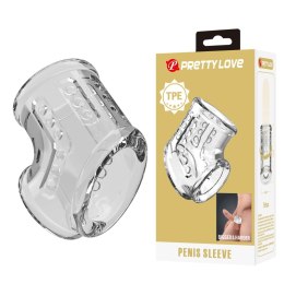 Pretty Love Penis Sleeve - Clear