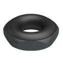 Crazy Bull Jarvius Super Soft Silicone Cock Ring - Black