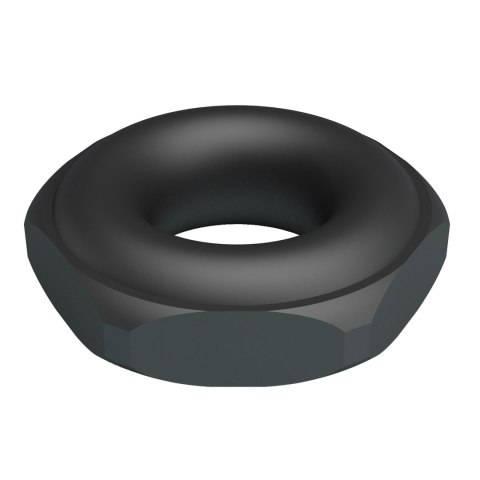 Crazy Bull Jarvius Super Soft Silicone Cock Ring - Black