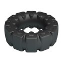 Crazy Bull Laiden Super Soft Silicone Cock Ring - Black