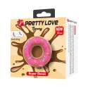 Pretty Love Berry Super Donut Silicone Cock Ring