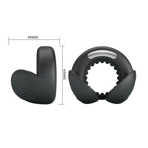 Pretty Love Quentin Vibrating Silicone Cock Ring