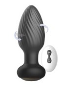 Rotating remote anal plug
