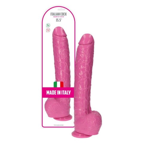 Dildo- Italian Cock 15.5'' Pink Dildo- Italian Cock 15.5'' Pink