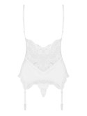 Bielizna-810-COR-2 gorset i stringi biały L/XL