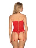 Flameria gorset i stringi S/M