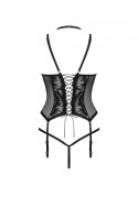 Bielizna-Alessya gorset czarny M/L