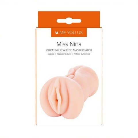 Masturbator- Me You Us Miss Nina Premium Vibrating Realistic Masturbator Flesh Masturbator- Me You Us Miss Nina Premium Vibrating Realistic Masturbator Flesh