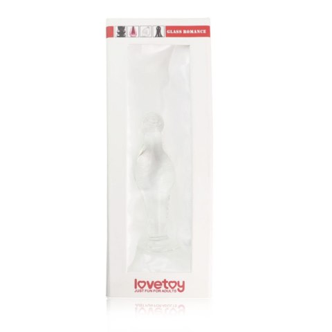 4.5"" Glass Romance Clear 4.5"" Glass Romance Clear