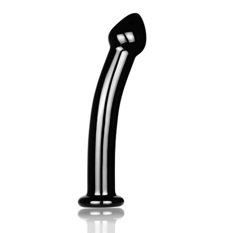 Obsidian Nocturne™ – Ekskluzywny Szklany Dildo 7.5” | Glass Romance Black Edition