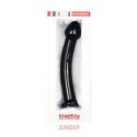 Obsidian Nocturne™ – Ekskluzywny Szklany Dildo 7.5” | Glass Romance Black Edition