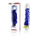 Azure Temptation™ – Szklany Dildo 7.5” | Glass Romance Blue Edition