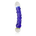 Azure Temptation™ – Szklany Dildo 7.5” | Glass Romance Blue Edition