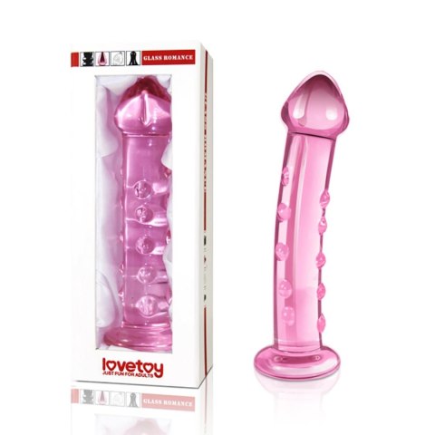 Rose Lust™ – Szklany Dildo 7.5” | Glass Romance Pink Collection Rose Lust™ – Szklany Dildo 7.5” | Glass Romance Pink Collection
