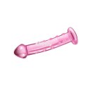 Rose Lust™ – Szklany Dildo 7.5” | Glass Romance Pink Collection
