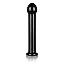 Obsidian Élan™ – Szklany Dildo Premium 7” | Glass Romance Black Edition