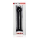 Obsidian Élan™ – Szklany Dildo Premium 7” | Glass Romance Black Edition