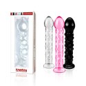 Noir Verre™ – Ekskluzywny Szklany Dildo 7” | Glass Romance Black Edition