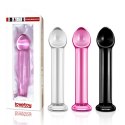 Rosé Affinity™ – Szklany Dildo 7” | Glass Romance Pink Collection