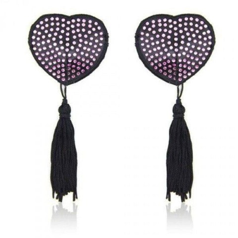 Bielizna-Heart shine nipples tassels (rosa) Bielizna-Heart shine nipples tassels (rosa)