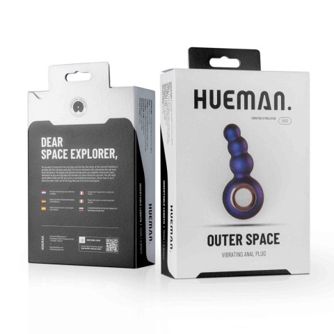 Hueman - Outer Space Vibrating Anal Plug Hueman - Outer Space Vibrating Anal Plug