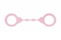Kajdanki-Silicone Handcuffs Party Hard Suppression Pink