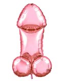 Glitterati, 3ft Rose Gold Mylar Balloon