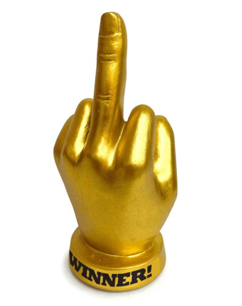 Golden F-U Finger Trophy Golden F-U Finger Trophy