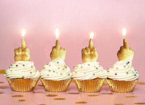Happy F'ing Birthday Candle Set Happy F'ing Birthday Candle Set