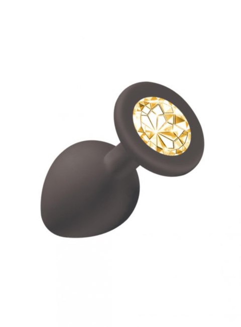 Plug-Anal Plug Emotions Cutie Medium Black golden crystal Plug-Anal Plug Emotions Cutie Medium Black golden crystal